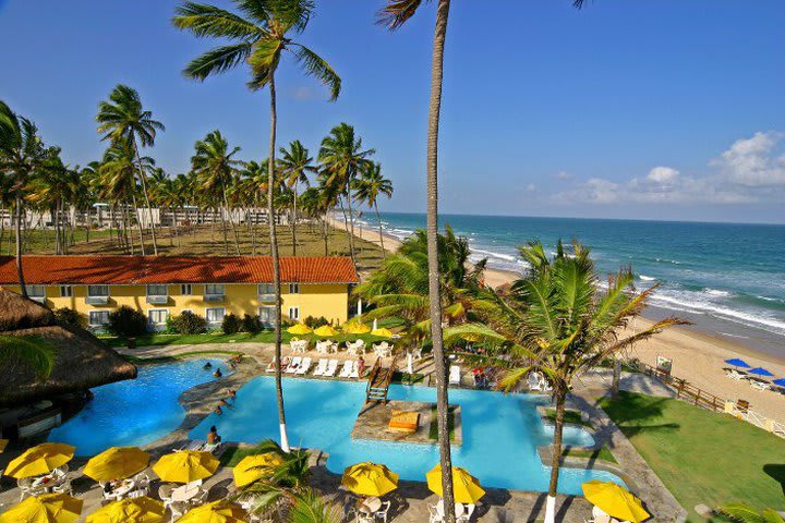 Vista de la alberca del Best Western Solar, hotel en Porto de Galinhas