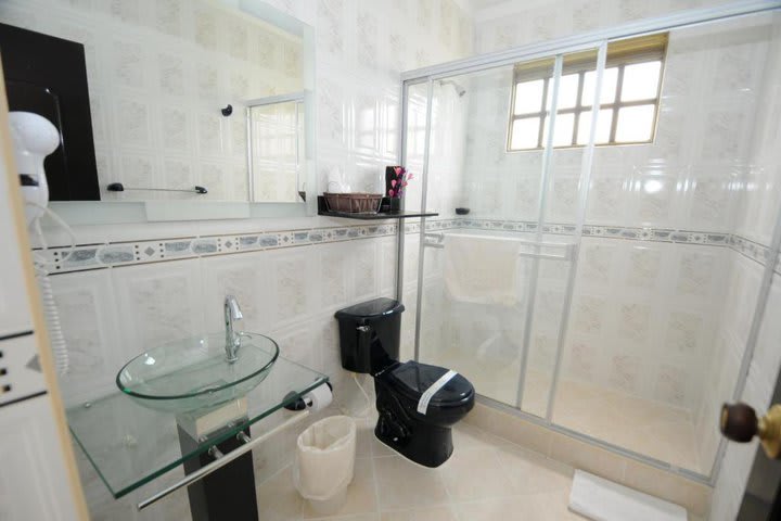 Interior de un baño