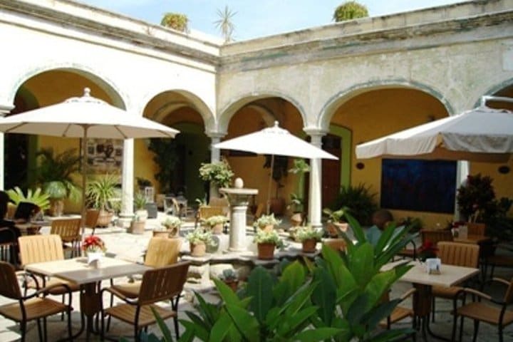 Restaurante en Oaxaca en el hotel Casa de Sierra Azul