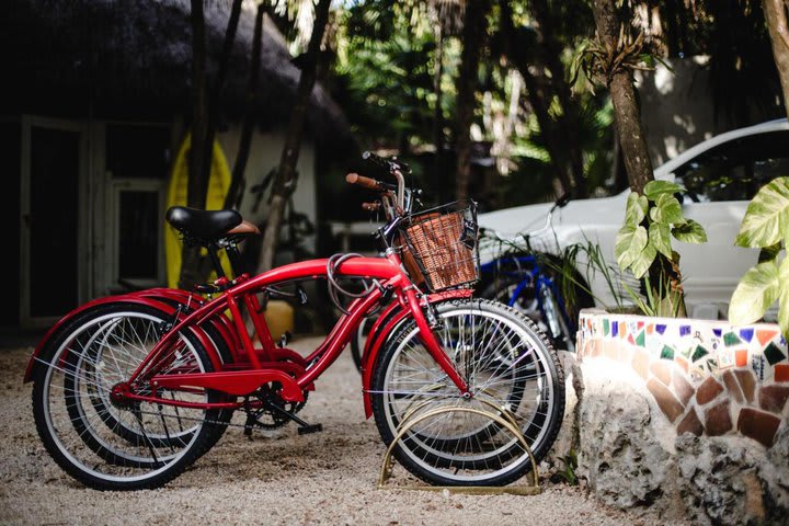 Disfruta un paseo en bicicleta