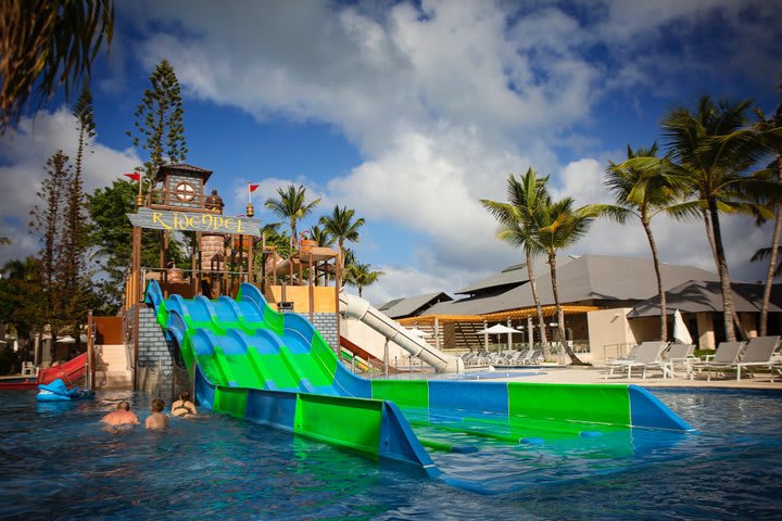 View of the children's playground