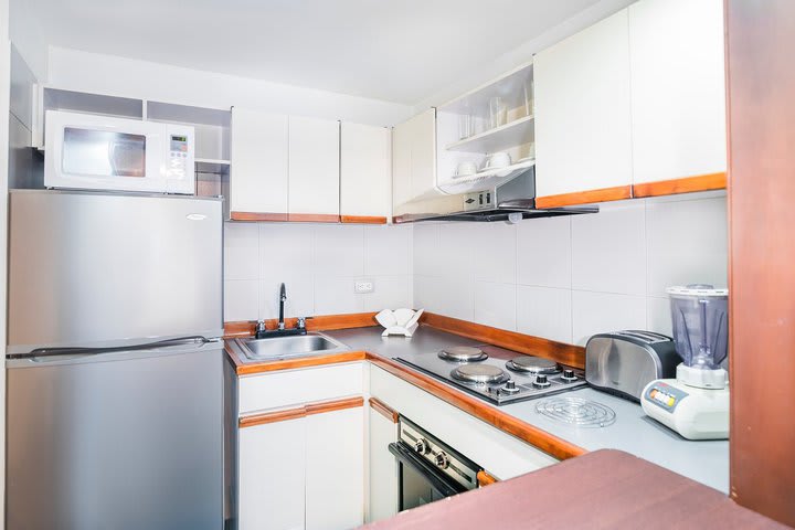 Kitchen in a superior apartment