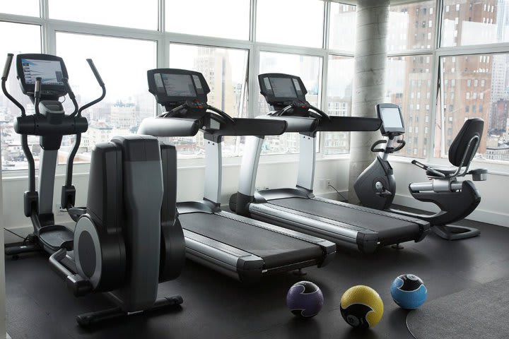 Gimnasio del hotel The James New York