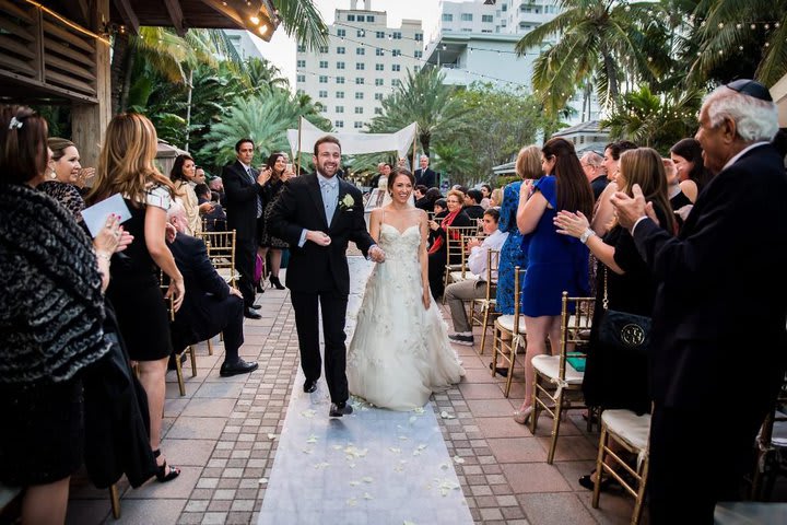 Celebrando un enlace matrimonial en el resort