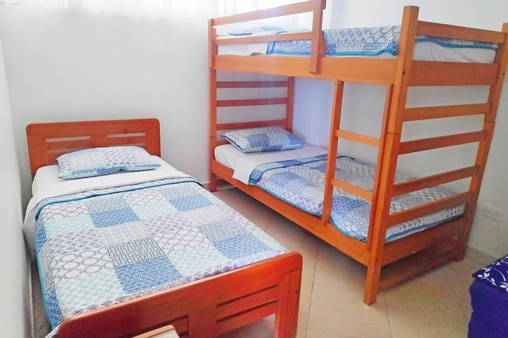 Dormitorio con litera