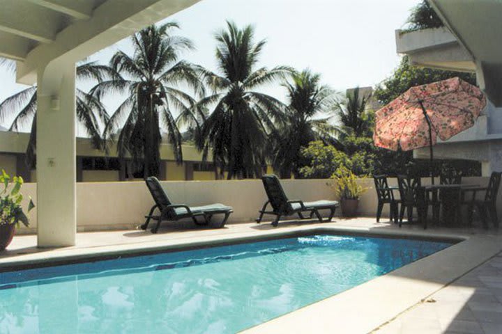 Pool of the penthouse