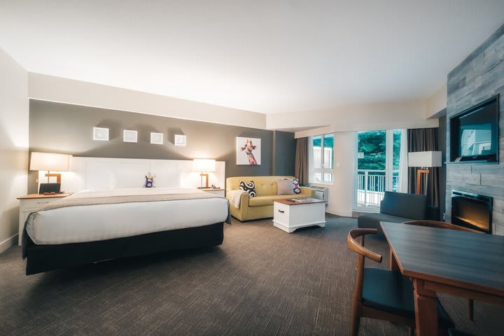 Img - Habitación ejecutiva, 1 cama de matrimonio grande con sofá cama