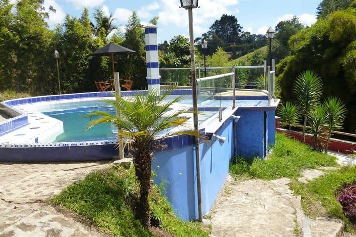 La zona de piscinas es ideal para refrescarse