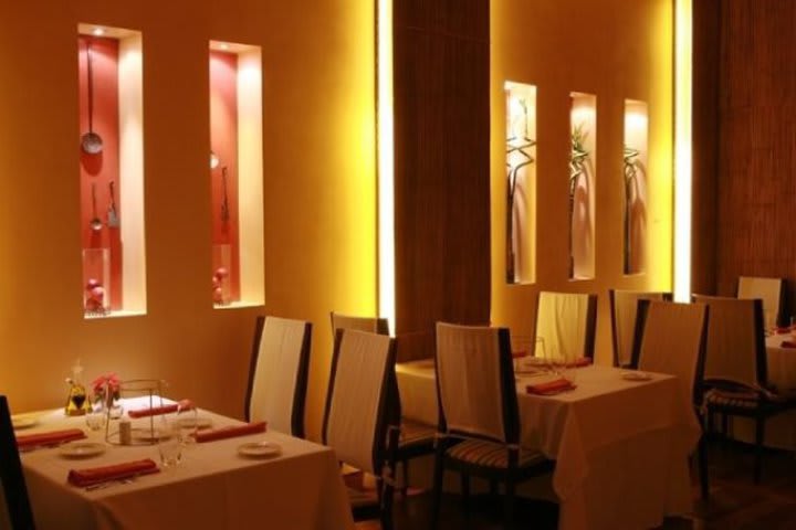 Restaurante Goizeko del Hotel Wellington en Madrid