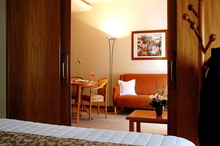 Executive room at the Everest, hotel in the historic center of Porto Alegre