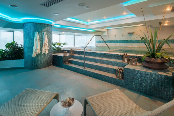 The resort has a Spa with a hydrotherapy area