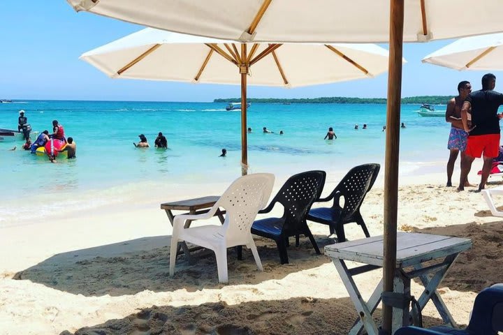 El hotel está en el área de Playa Blanca