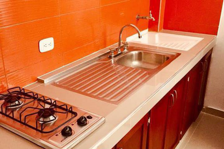 Algunas habitaciones cuentan con cocina equipada