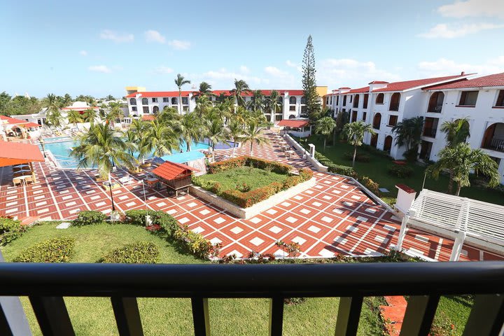 View from the balcony of a room