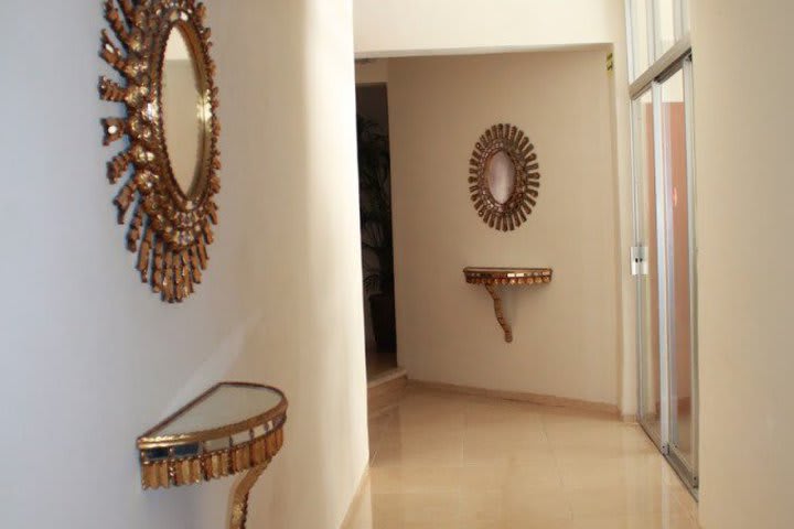 Interior view of Cabañas María del Mar, hotel on Playa Norte Beach