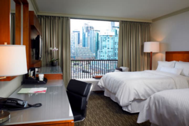 The Westin Bayshore, Vancouver dispone de habitaciones dobles