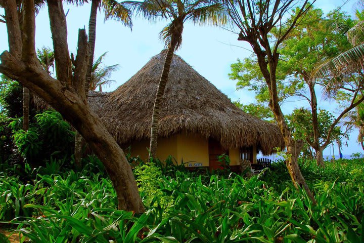 Exterior de un bungalow junior suite