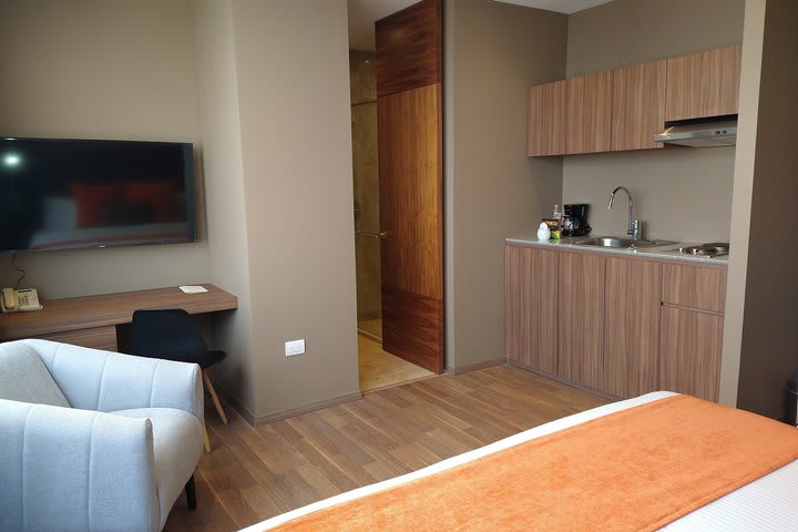 Kitchenette of the loft suite