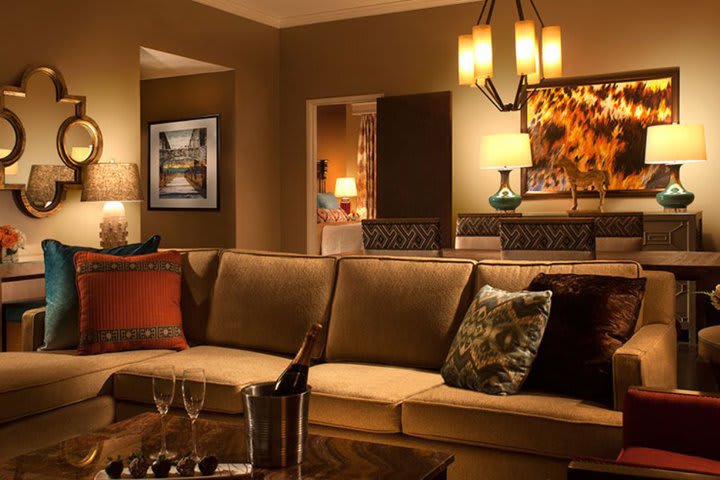 Suite del hotel Omni at the Colonnade en San Antonio, Texas