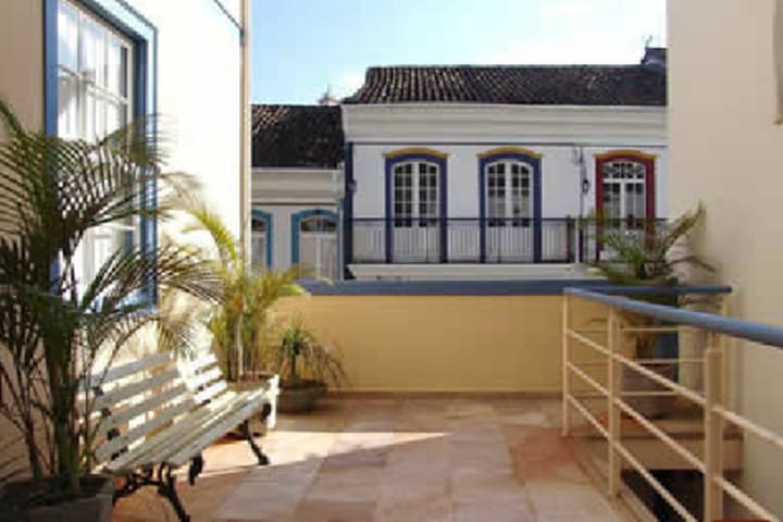 El hotel Solar da Ópera en Ouro Preto es una casa del siglo XVIII