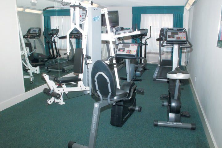 Gimnasio de La Quinta Inn & Suites, hotel en San Antonio