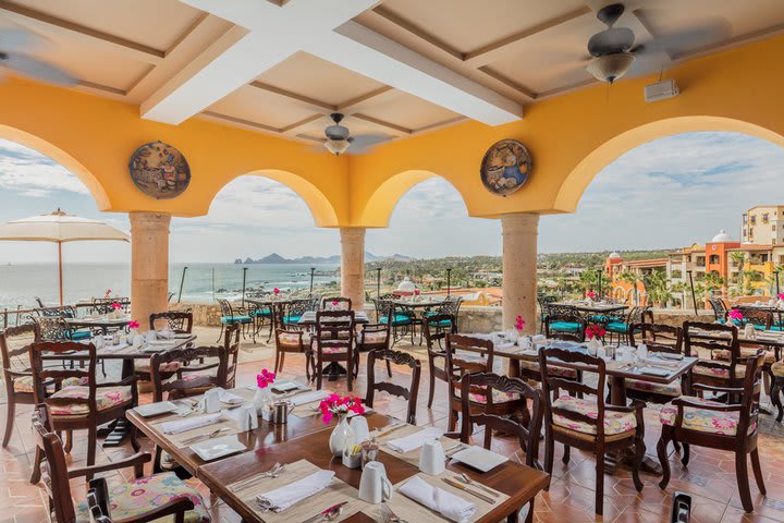 Las Marías restaurant, with Mexican and international cuisine