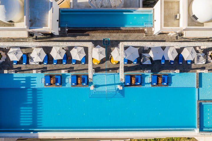 Piscina en la terraza