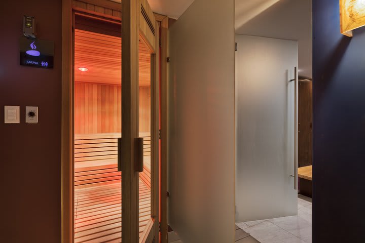 Sauna within the Spa