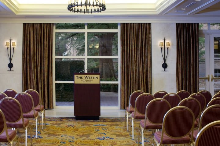 The Westin Riverwalk hotel has several meeting rooms