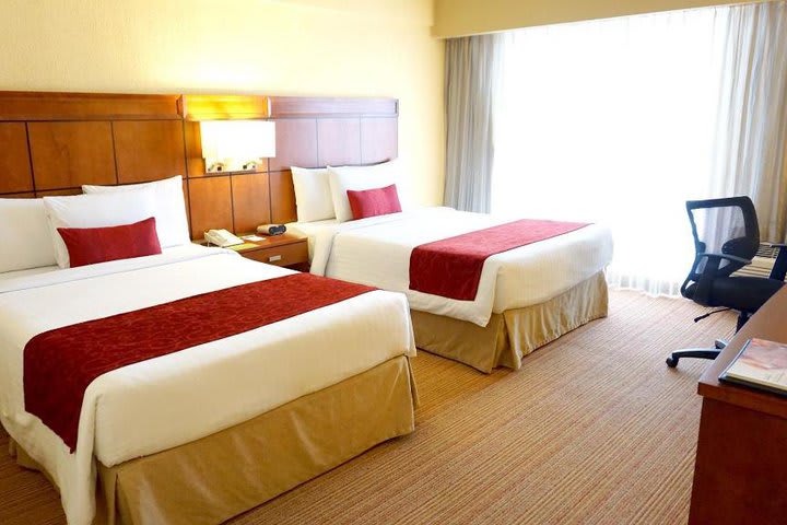 Standard guest room with two beds