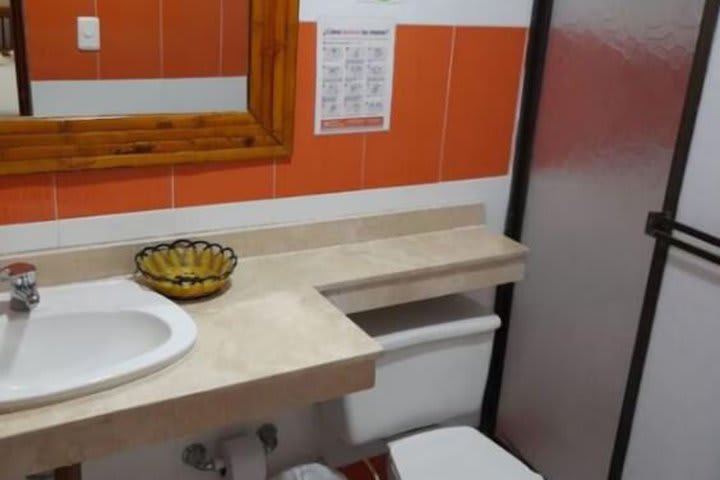 Baño de una habitación