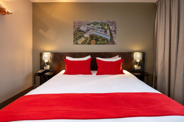 Img - Habitación clásica con 1 cama doble o 2 individuales