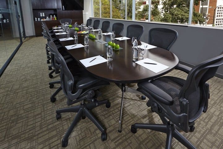 Three private and three semi-private boardrooms