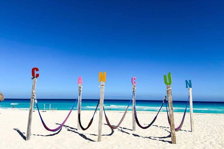 Hammocks on the beach