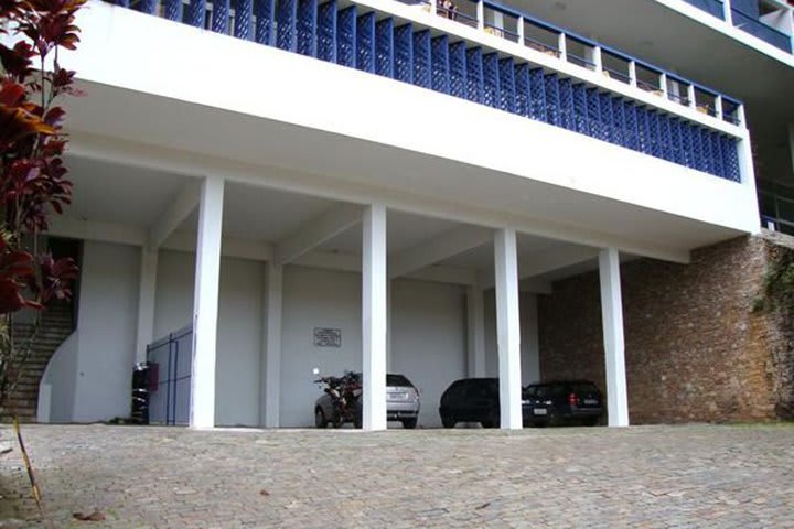 Parking at the Grande Hotel in Ouro Preto