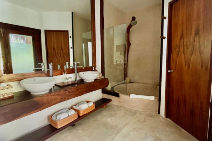 Baño privado de una habitación