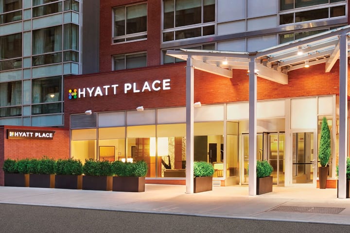 Fachada del Hyatt Place New York Midtown South, hotel cerca del Edificio Empire State