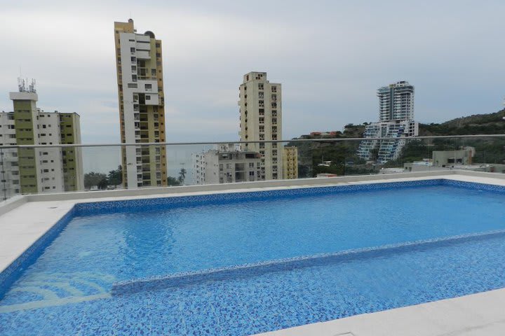 Vista desde la piscina