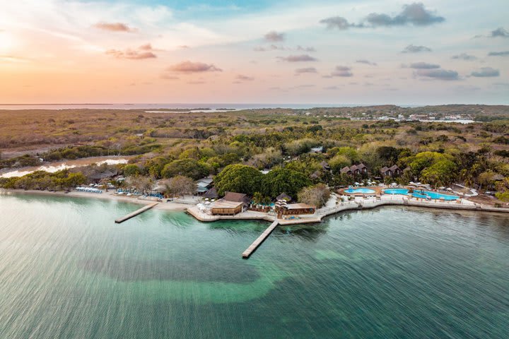 Hotel on Barú Island