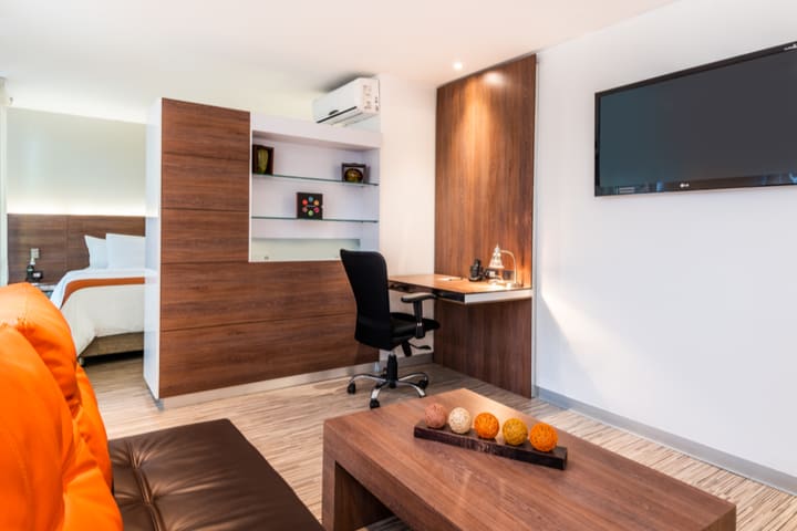 Sitting area in a junior suite