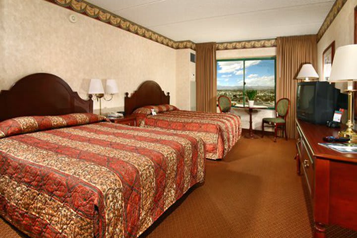 All rooms at Boulder Station Hotel & Casino feature a city view