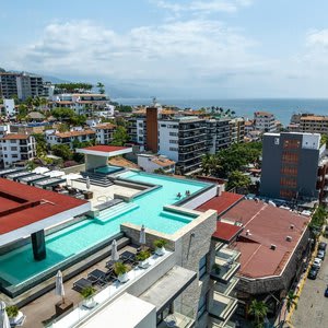 Top Floor Loft Building Amazing Rooftop Pool