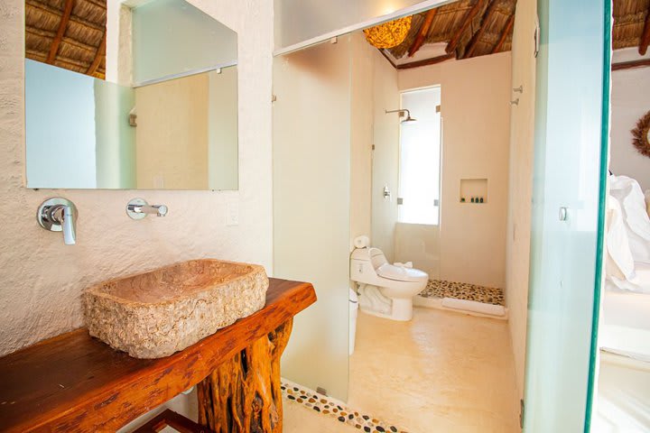 Baño de la suite presidencial