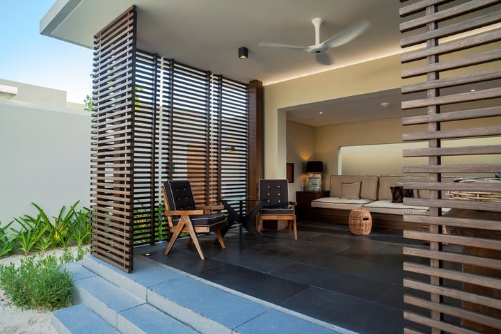 View of a room with a private pool