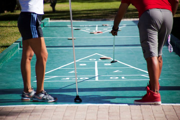 Se pueden practicar varios deportes en tierra