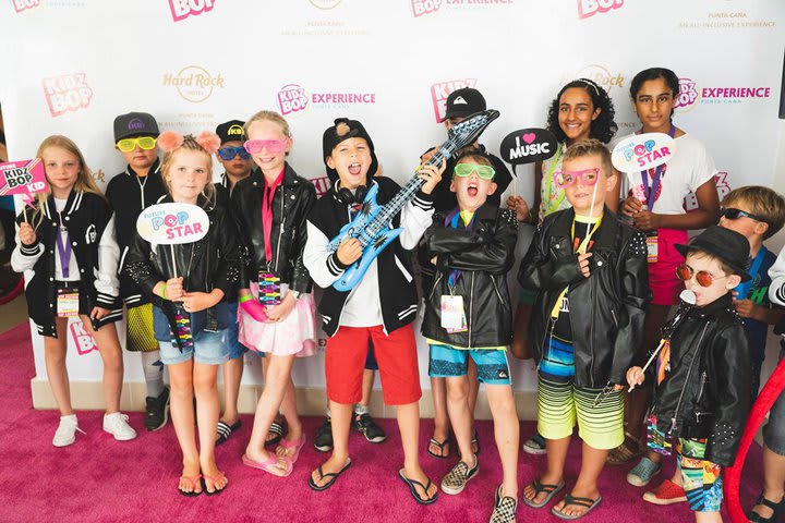 In Kidz Bop Experience, children can be rock stars