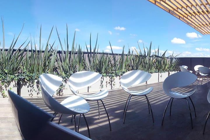 Terraza en el hotel