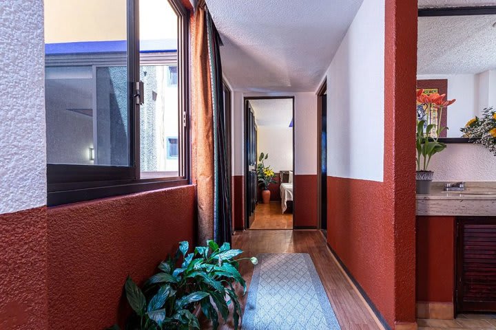 Hallway in a room