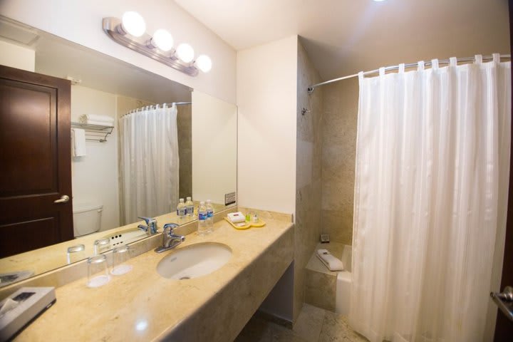 Baño privado de una habitación