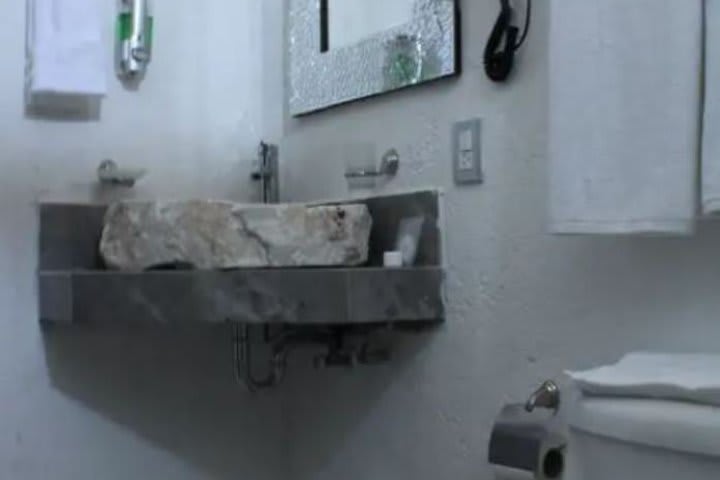 Baño privado de una habitación